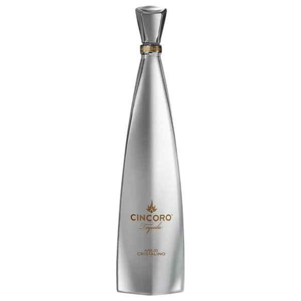CINCORO TEQUILA ANEJO CRISTALINO 750ML