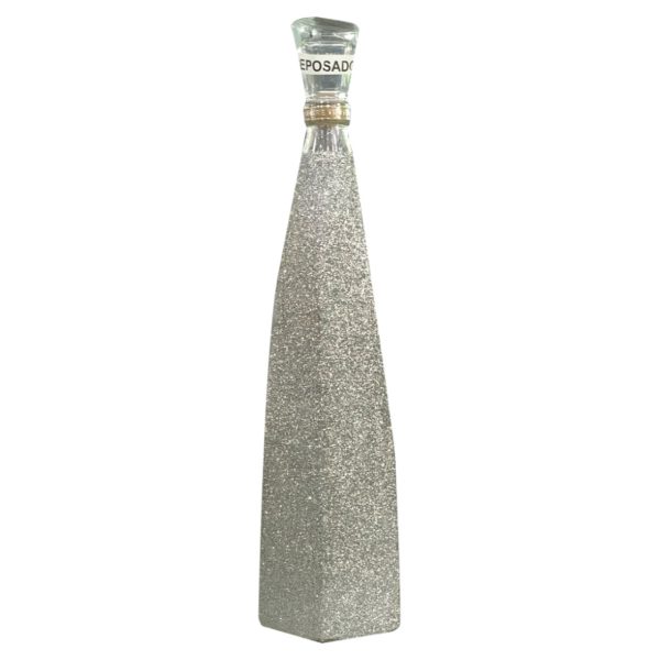 CINCORO TEQUILA REPOSADO W/ GLITTER DESIGN 750ML
